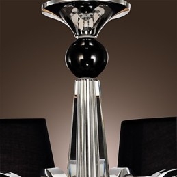 Modern, kortárs, hagyományos, klasszikus rusztikus lodge Vintage Island króm fémcsillárral ellátott étkező