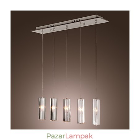 Modern, modern Island Crystal fém függőlámpa Modern, modern Island Crystal fém függőlámpa