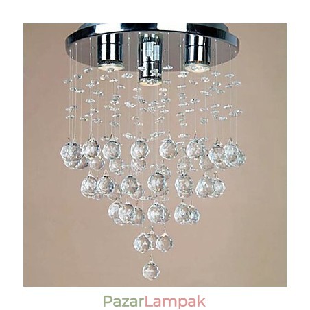 3 könnyű Crystal süllyesztett lámpa 3 könnyű Crystal süllyesztett lámpa