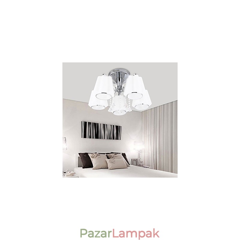 Flush Mount Crystal modern kortárs üveg