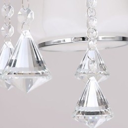 Flush Mount Crystal modern kortárs üveg