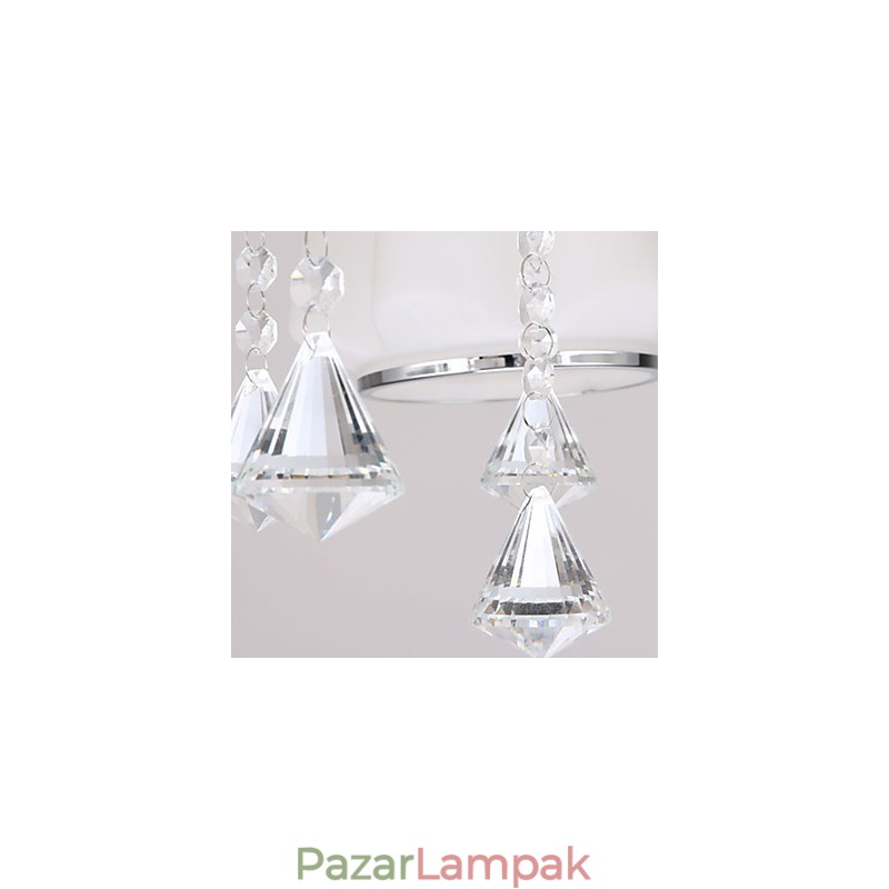 Flush Mount Crystal modern kortárs üveg