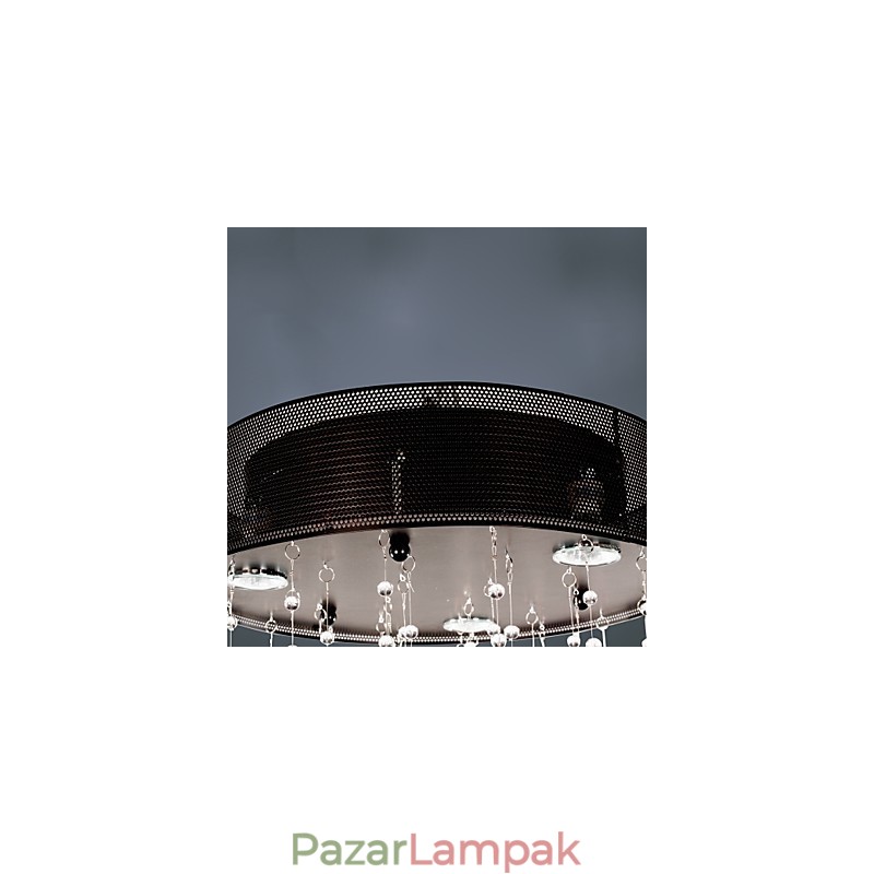 Modern, félig süllyeszthető tartó 3 Lights Butterfly ernyővel
