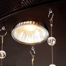 Modern, félig süllyeszthető tartó 3 Lights Butterfly ernyővel
