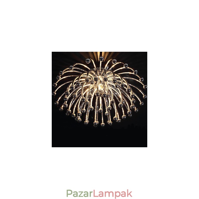 Reative Spider bevonatú tajvani fali krizantém mennyezeti lámpák