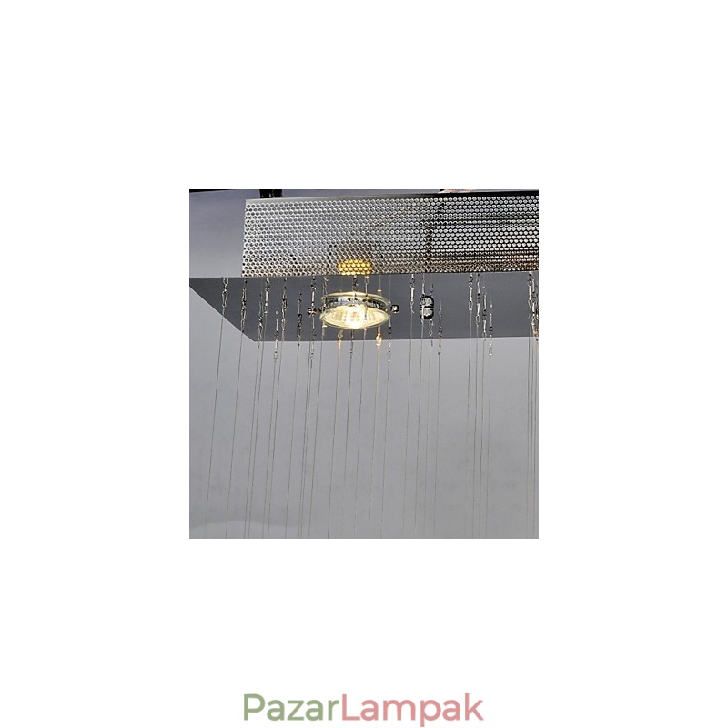 Hagyományos klasszikus kristály króm fém süllyesztett tartó