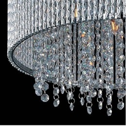 Crystal süllyesztett tartó 10 lámpával
