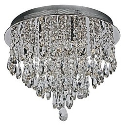 Modern kortárs Crystal Crystal Crystal süllyesztett tartó