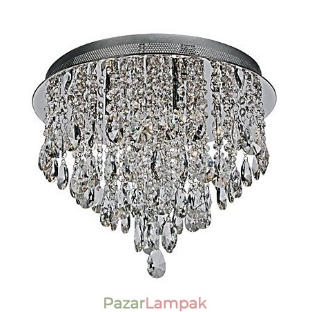 Modern kortárs Crystal Crystal Crystal süllyesztett tartó