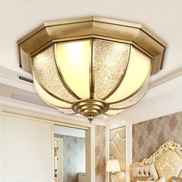 Flush Mount Crystal Modern kortárs, hagyományos klasszikus fém