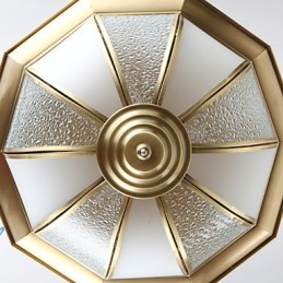 Flush Mount Crystal Modern kortárs, hagyományos klasszikus fém