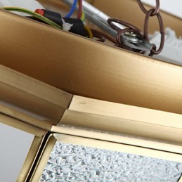 Flush Mount Crystal Modern kortárs, hagyományos klasszikus fém