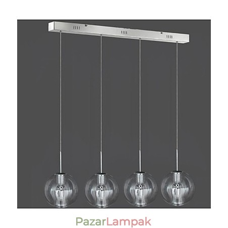 Modern, kortárs, hagyományos, klasszikus krómozott fém függesztéklámpa, 4 fényű gyermek függőlámpa Modern, kortárs, hagyományos, klasszikus krómozott fém függesztéklámpa, 4 fényű gyermek függőlámpa