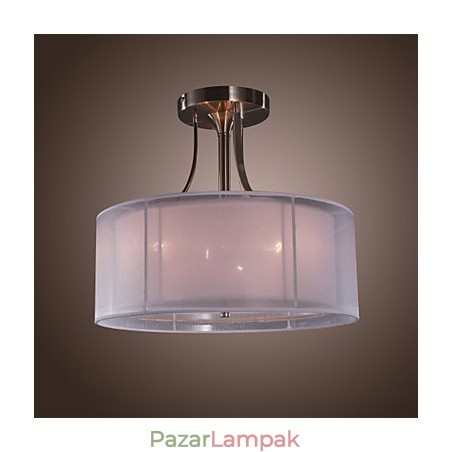Modern akril süllyesztett tartó 3 lámpás hengeres kialakítással Modern akril süllyesztett tartó 3 lámpás hengeres kialakítással