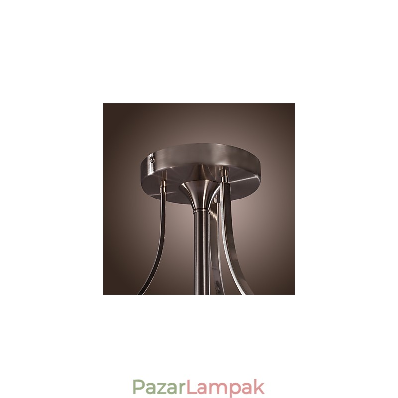 Modern akril süllyesztett tartó 3 lámpás hengeres kialakítással