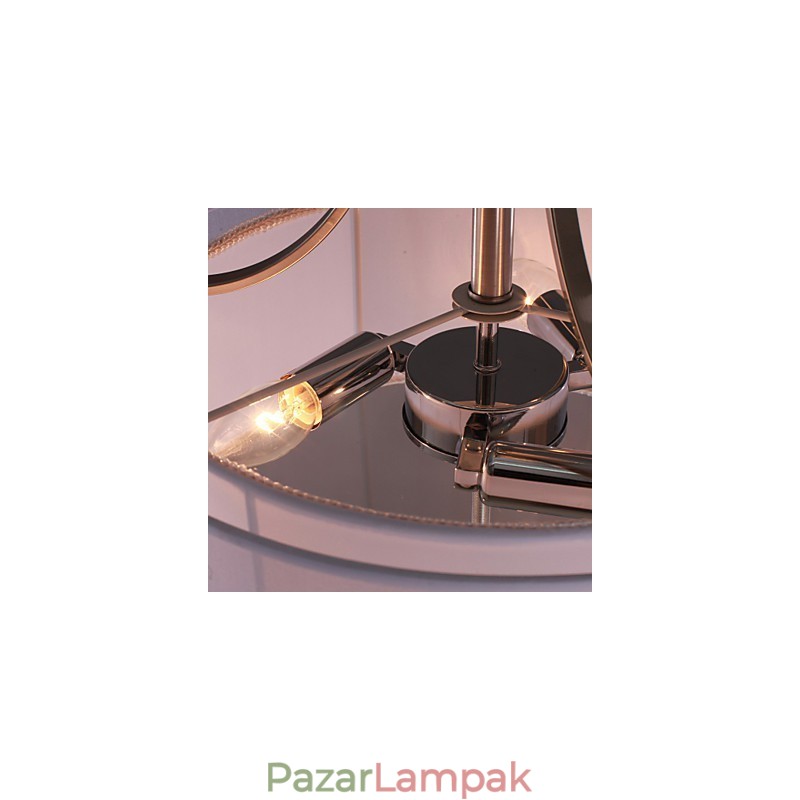 Modern akril süllyesztett tartó 3 lámpás hengeres kialakítással
