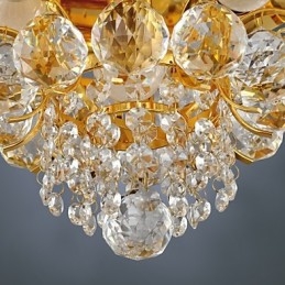 Modern Crystal süllyesztett tartó 5 lámpával