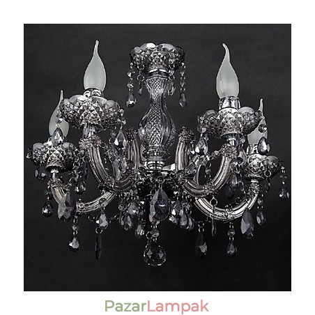 Modern, kortárs kristály fém süllyesztett tartó Modern, kortárs kristály fém süllyesztett tartó