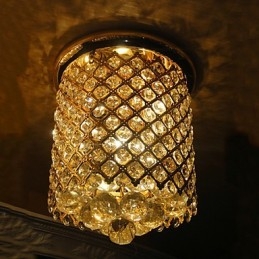 Crystal Modern süllyesztett arany spirál alakú kivitelben