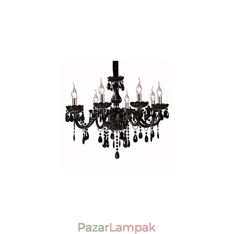 Modern kortárs kristályból galvanizált csillár