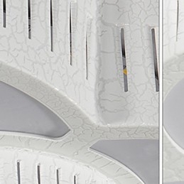 Falba szerelhető modern kortárs fém