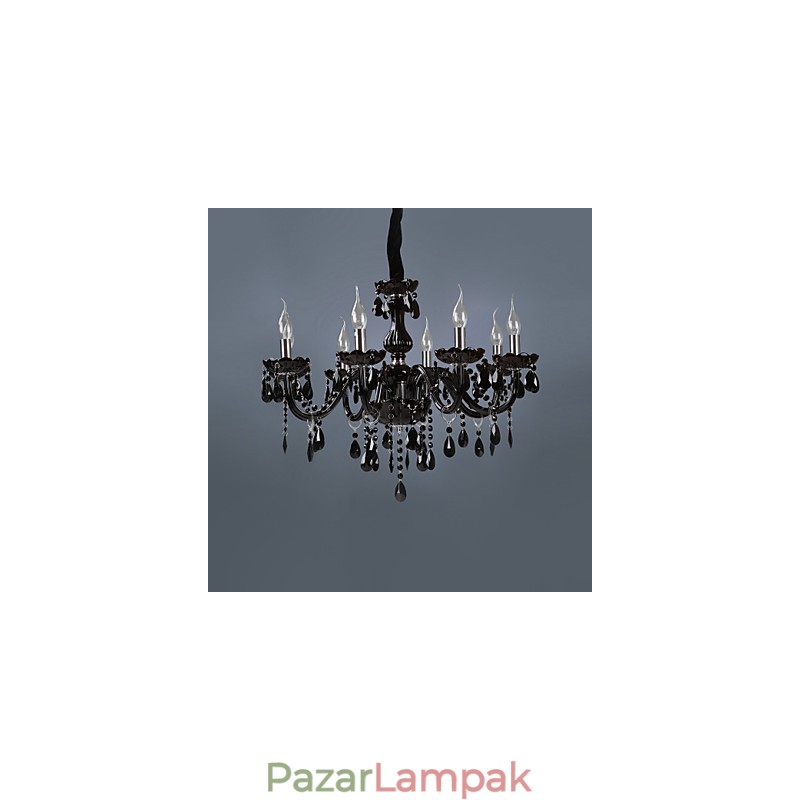 Modern kortárs kristályból galvanizált csillár
