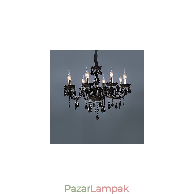 Modern kortárs kristályból galvanizált csillár