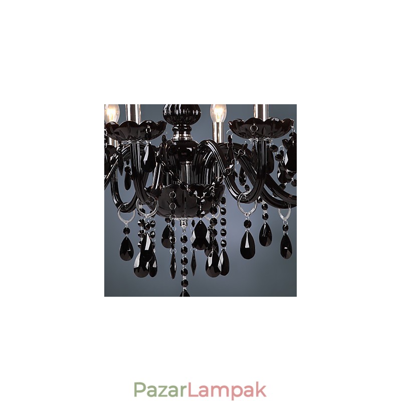 Modern kortárs kristályból galvanizált csillár