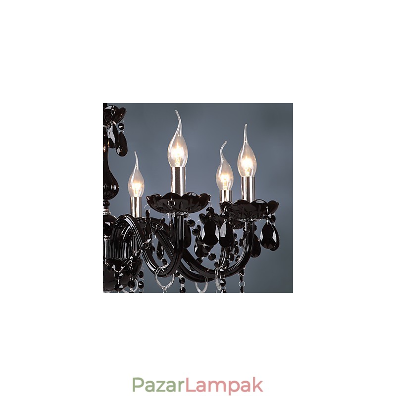 Modern kortárs kristályból galvanizált csillár