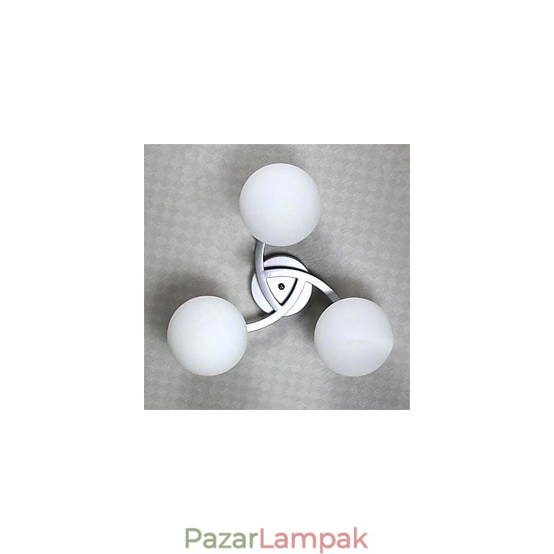 Mennyezeti lámpa 3 Light Modern Egyszerű Művészi