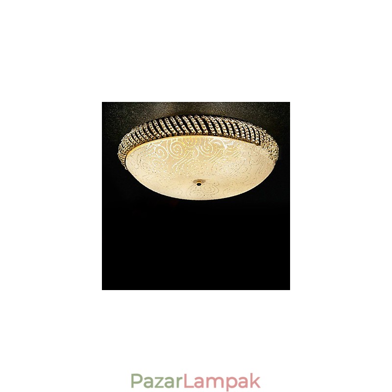 Luxus mennyezeti lámpa 4 lámpával arany színben