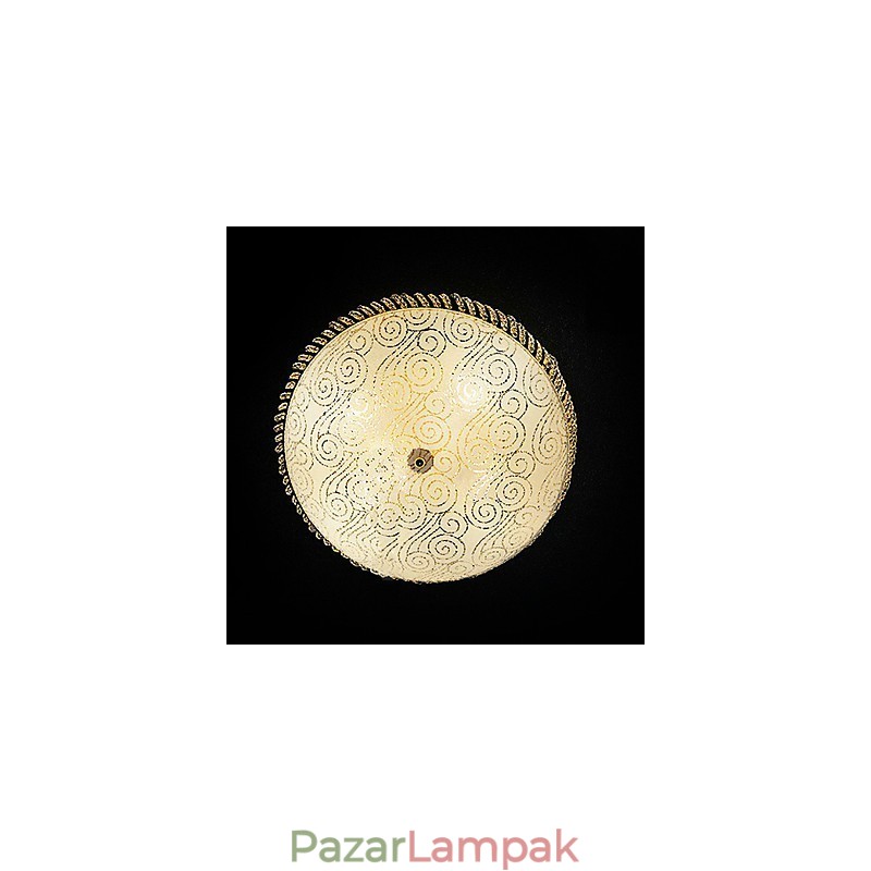 Luxus mennyezeti lámpa 4 lámpával arany színben