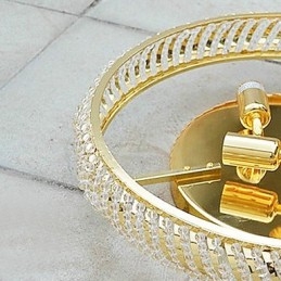 Luxus mennyezeti lámpa 4 lámpával arany színben