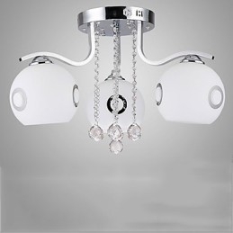 Flush Mount Crystal modern kortárs üveg