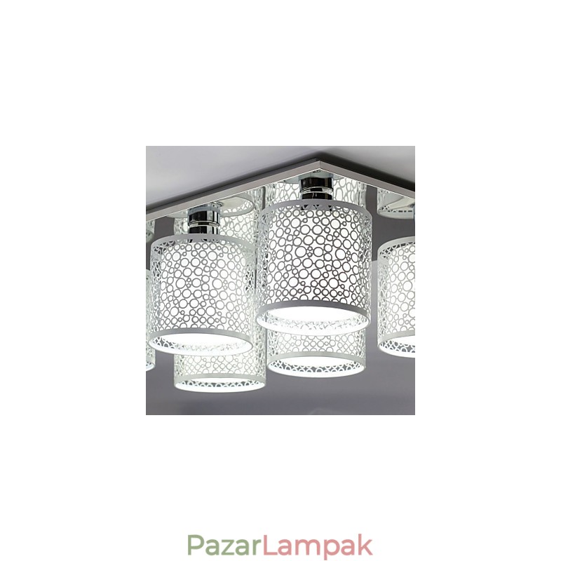 Modern, kortárs festés, fém süllyesztett tartó