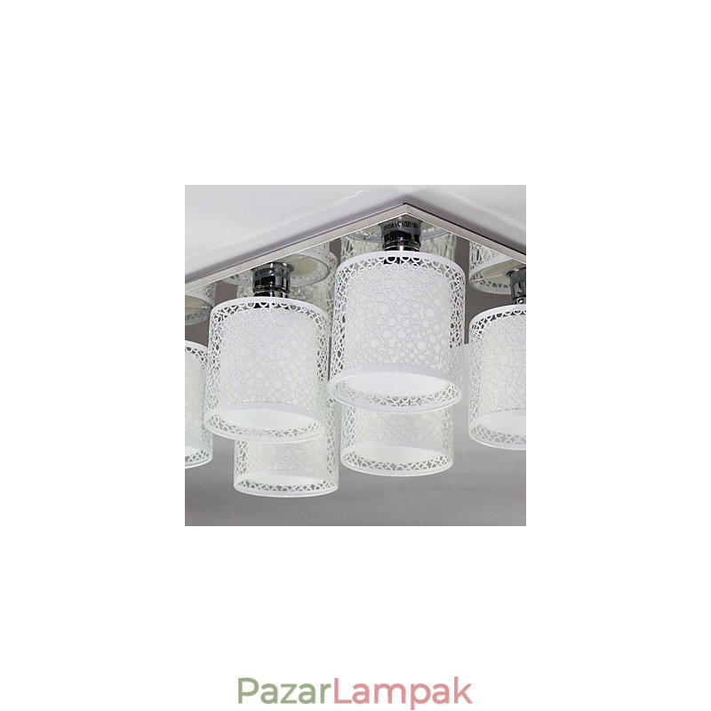 Modern, kortárs festés, fém süllyesztett tartó