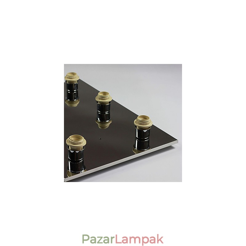 Modern, kortárs festés, fém süllyesztett tartó