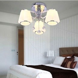 Flush Mount Crystal modern kortárs üveg