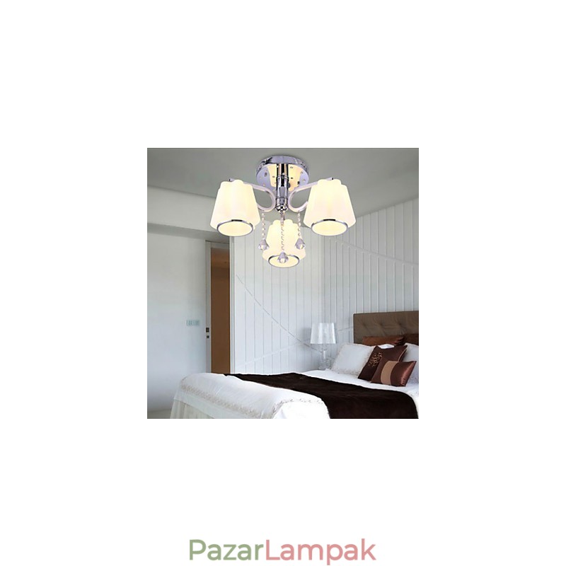 Flush Mount Crystal modern kortárs üveg