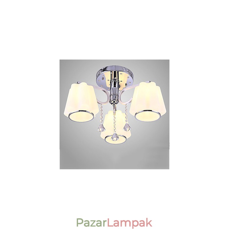 Flush Mount Crystal modern kortárs üveg