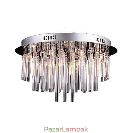 Modern kristálycsillár 12 lámpával Modern kristálycsillár 12 lámpával