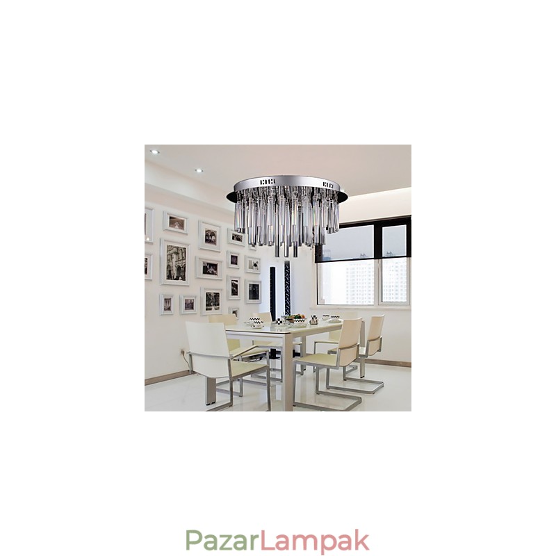 Modern kristálycsillár 12 lámpával