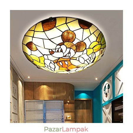 A mediterrán kupola fény édes gyerekeknek Mickey egér kupola lámpa 40 cm átmérőjű A mediterrán kupola fény édes gyerekeknek Mickey egér kupola lámpa 40 cm átmérőjű