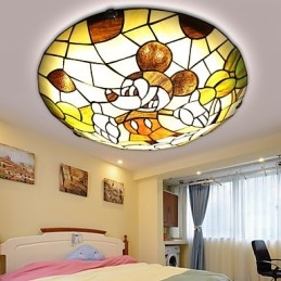 A mediterrán kupola fény édes gyerekeknek Mickey egér kupola lámpa 40 cm átmérőjű