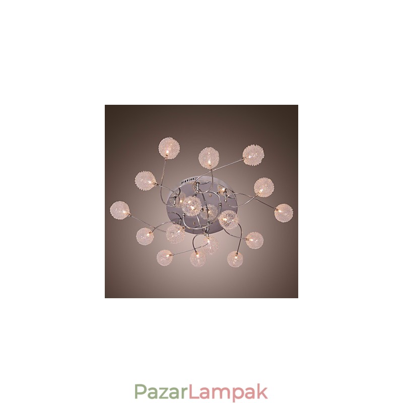 G4 vasba süllyesztett lámpa alumínium ernyőkkel