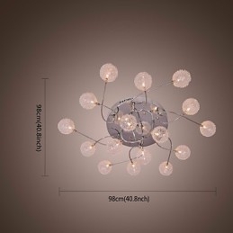 G4 vasba süllyesztett lámpa alumínium ernyőkkel