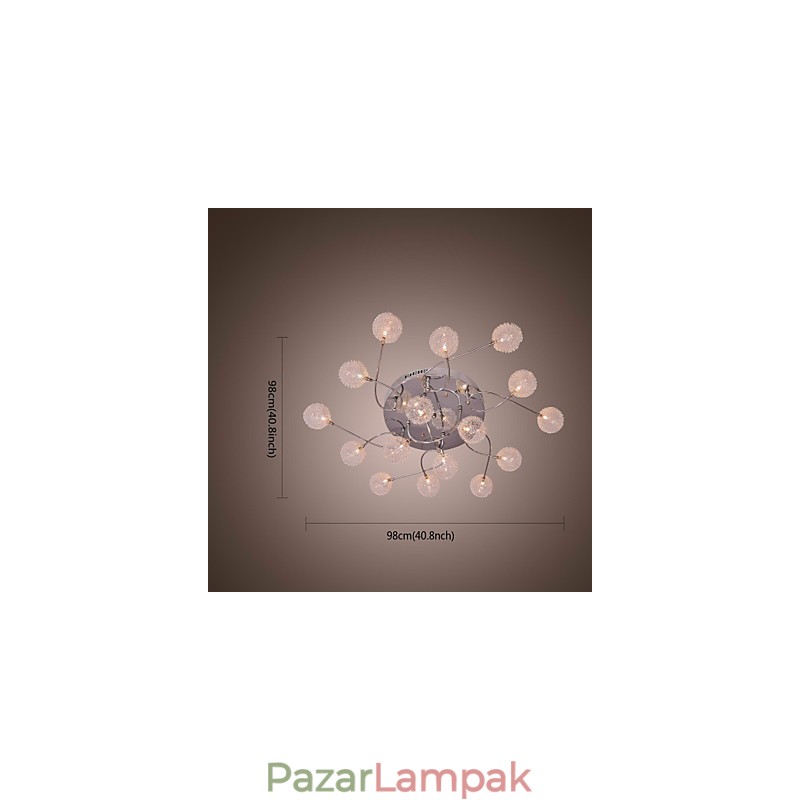 G4 vasba süllyesztett lámpa alumínium ernyőkkel