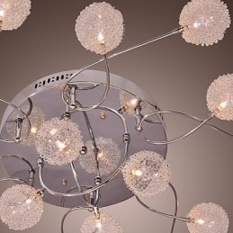 G4 vasba süllyesztett lámpa alumínium ernyőkkel