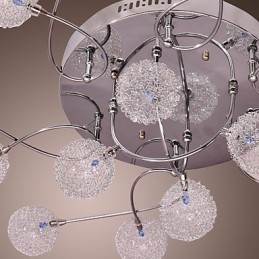 G4 vasba süllyesztett lámpa alumínium ernyőkkel