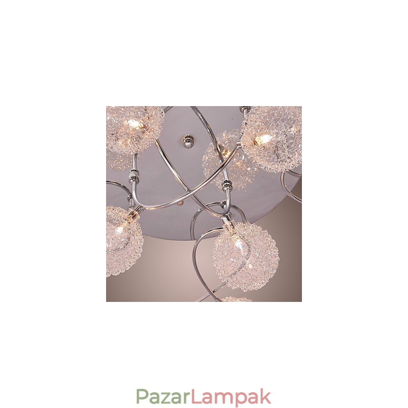 G4 vasba süllyesztett lámpa alumínium ernyőkkel